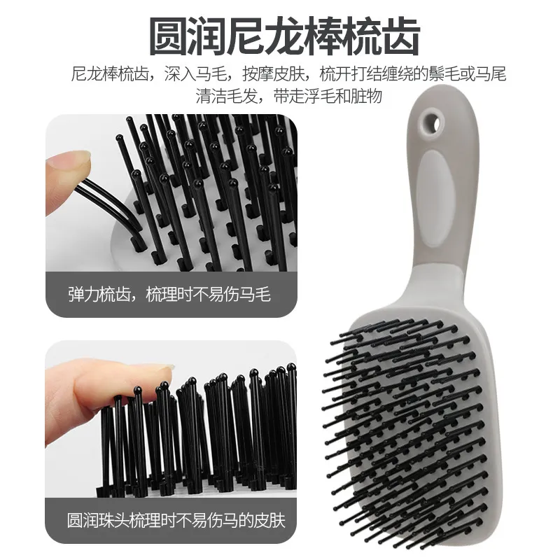 Grooming Kit - Paardenverzorgingsset, paardenreinigingsartikelen, borstel- en kamset voor