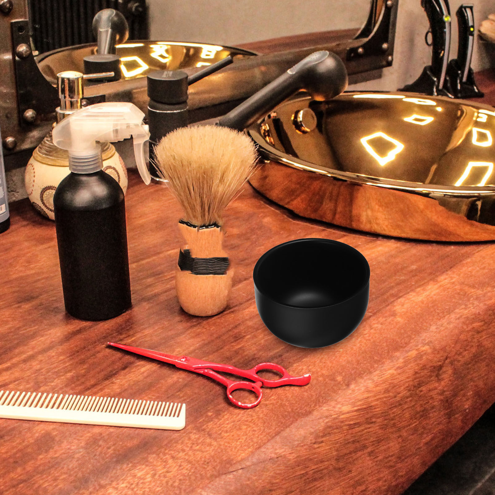 Zwarte scheerschaal van roestv - Shaving Cream recensie en prijs
